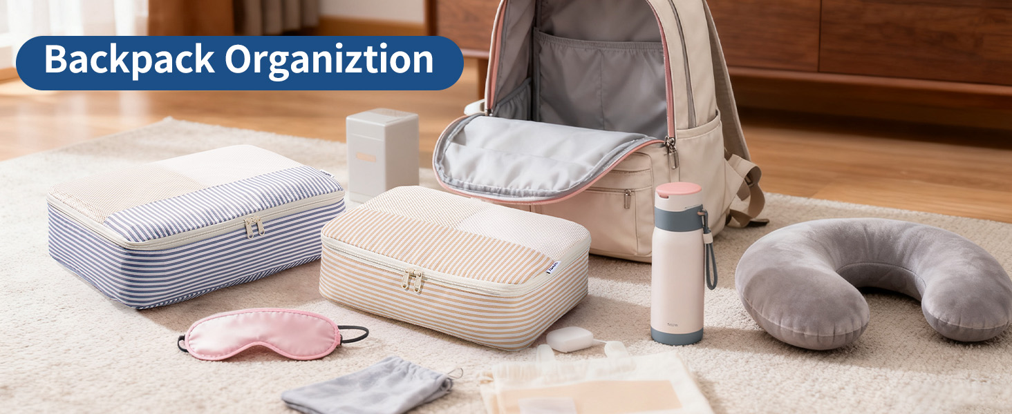 Набір органайзерів для валізи Narwey (7 шт.), кубики для пакування, органайзер для рюкзака, аксесуари для подорожей