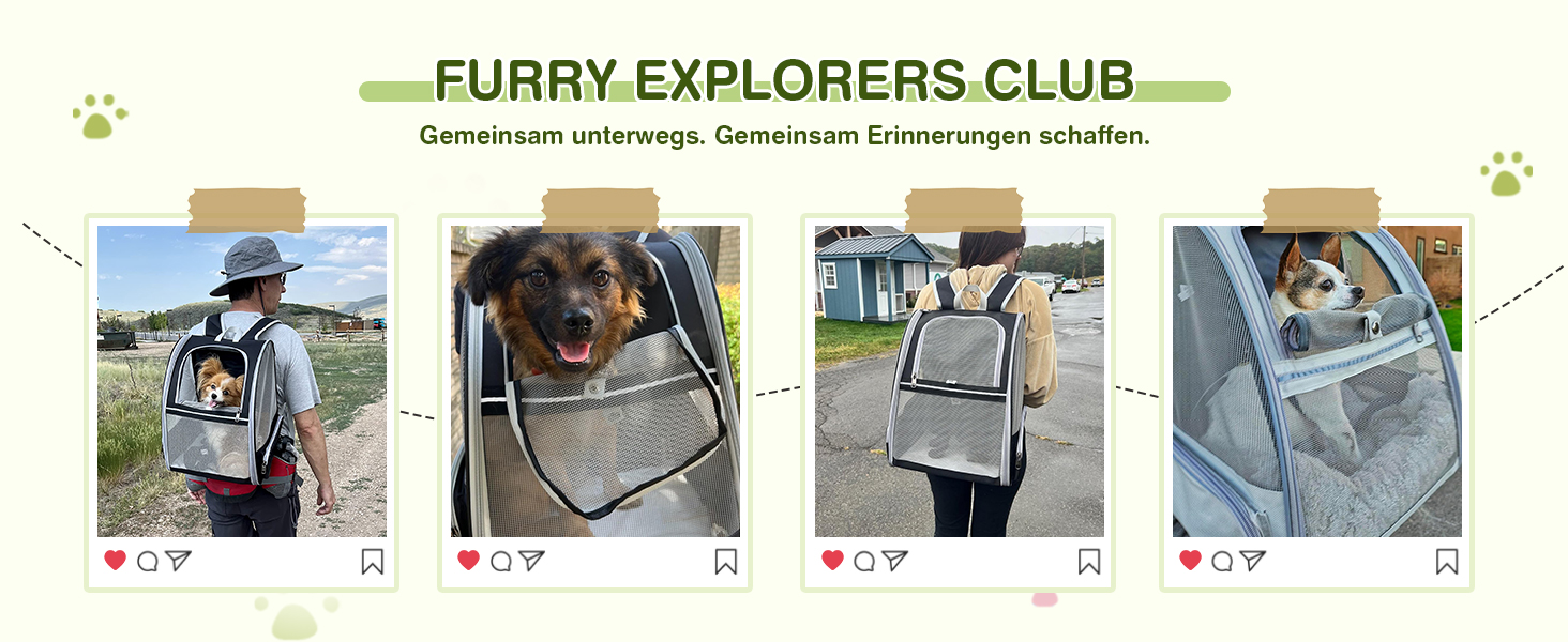 Рюкзак для тварин Allsopets: дихаючий, для котів та собак, маленьких порід, для подорожей та активного відпочинку (кремовий жовтий)