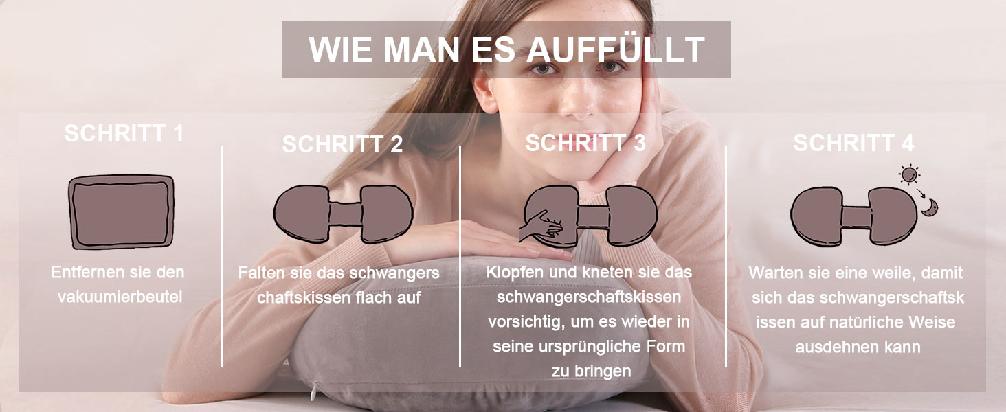 Вагітний подушка SHANNA U-подібної форми, подушка для сну на боці, подушка для годування, з м'яким покриттям Minky Dot, велика подушка для сну, подушка для комфорту, подушка для тіла (бамбук хакі, мала)