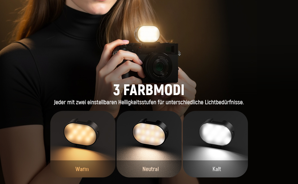 NEEWER RGB LED панель для відеозйомки, 8W, 2700K–7500K, портативна, з регулюванням кольору, CRI 97, 4000mAh, металева, для DSLR, стрімінгу, відеозйомки