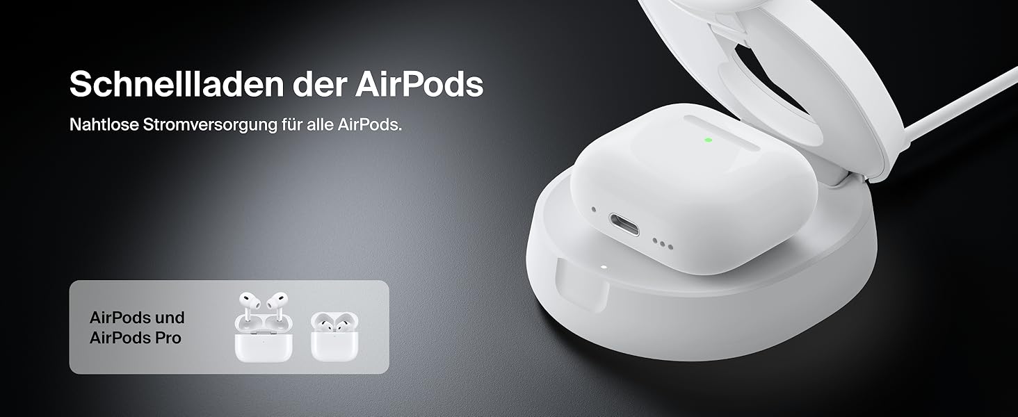 Belkin BoostCharge 3-in-1: Бездротова зарядка з MagSafe, 15W, для iPhone, Apple Watch, AirPods, Pixel, з адаптером 30W