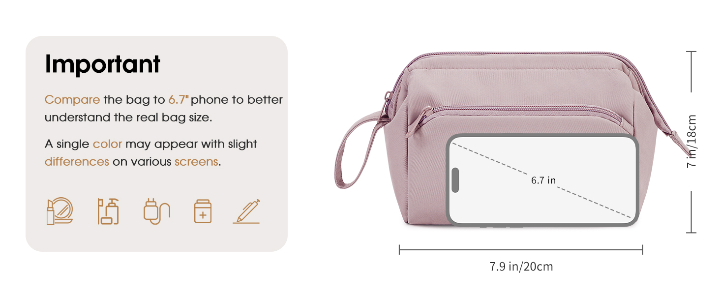 Косметичка для жінок Narwey: дорожня, велика, з широким відкриванням (сіро-блакитний)