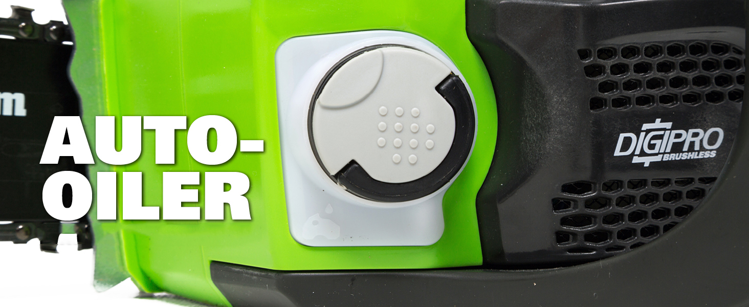 Акумуляторна ланцюгова пила Greenworks G40CS30II 40V, шина 30 см (12