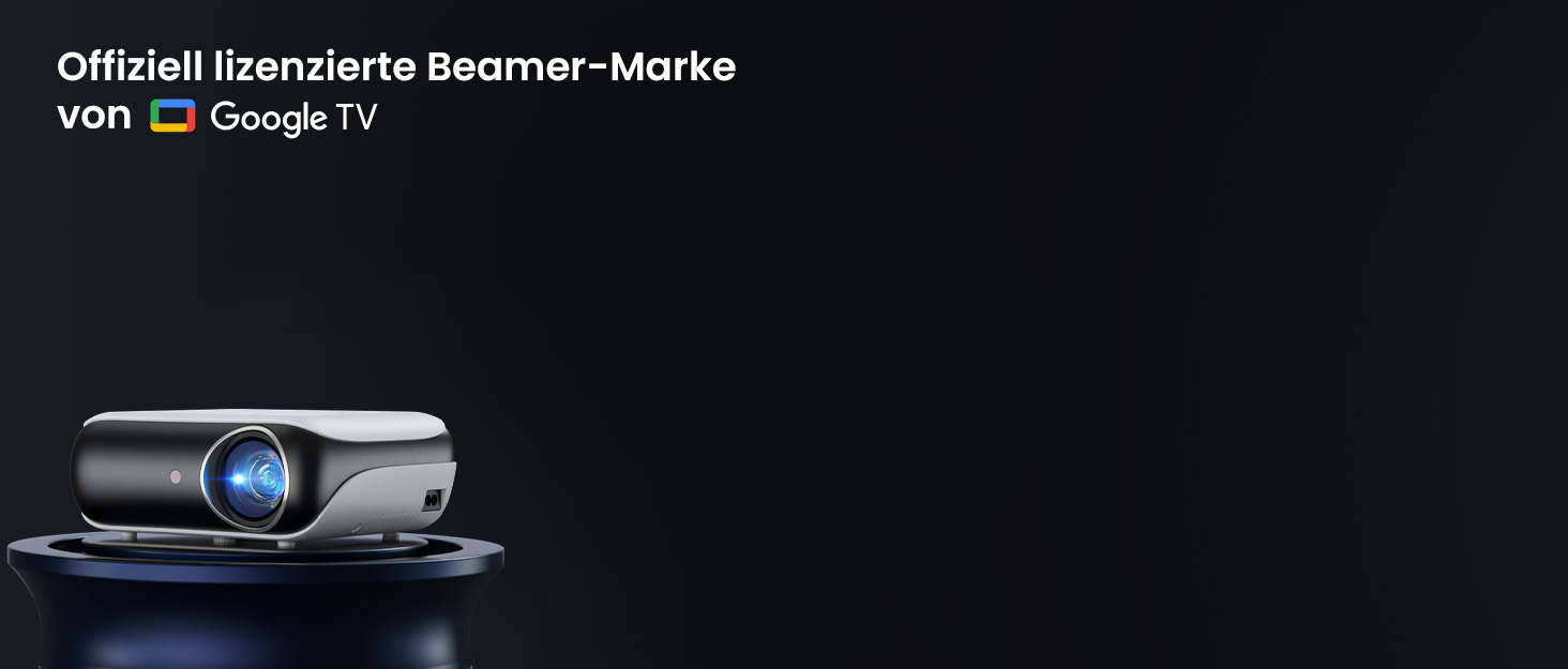 Портативний проєктор HAPPRUN Mini Beamer 4K з Bluetooth, 1080P, для дому та відпочинку на природі, сумісний з PS5, HDMI, USB