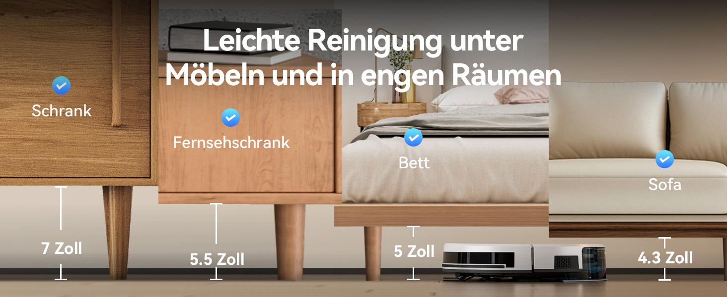 Робот-пилосос Tesvor S8MAX 3-в-1 з функцією миття, 8000Pa, LiDAR-навігація, 240 хвилин роботи, керування через додаток/Alexa, самостійна станція очищення 2.5L для великих приміщень та домівок з тваринами (M2)