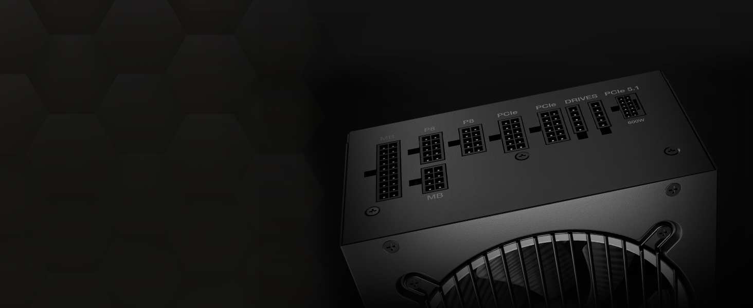 Блок живлення be quiet! Pure Power 13 M 1200W, ATX 3.1, 80+ Gold, повністю модульний