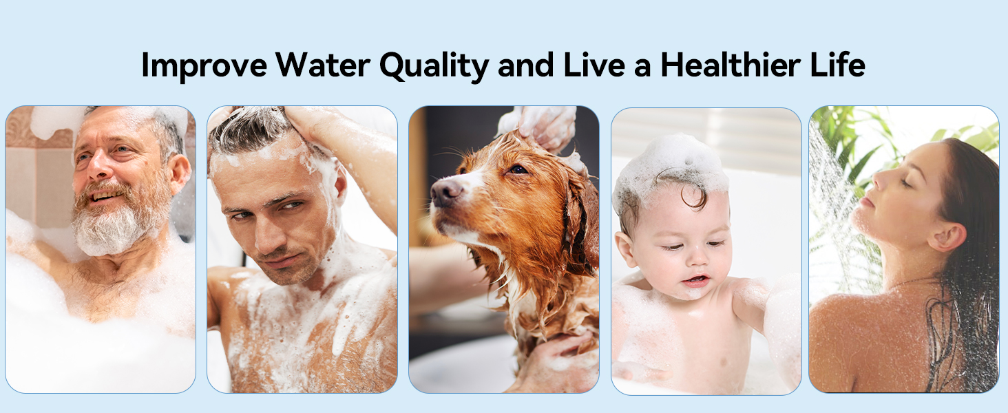 Дюшовий насадок VOXON з 10 режимами струменя, високий тиск, економія води, для миття ванни та плитки, фільтр з обмежувачем потоку