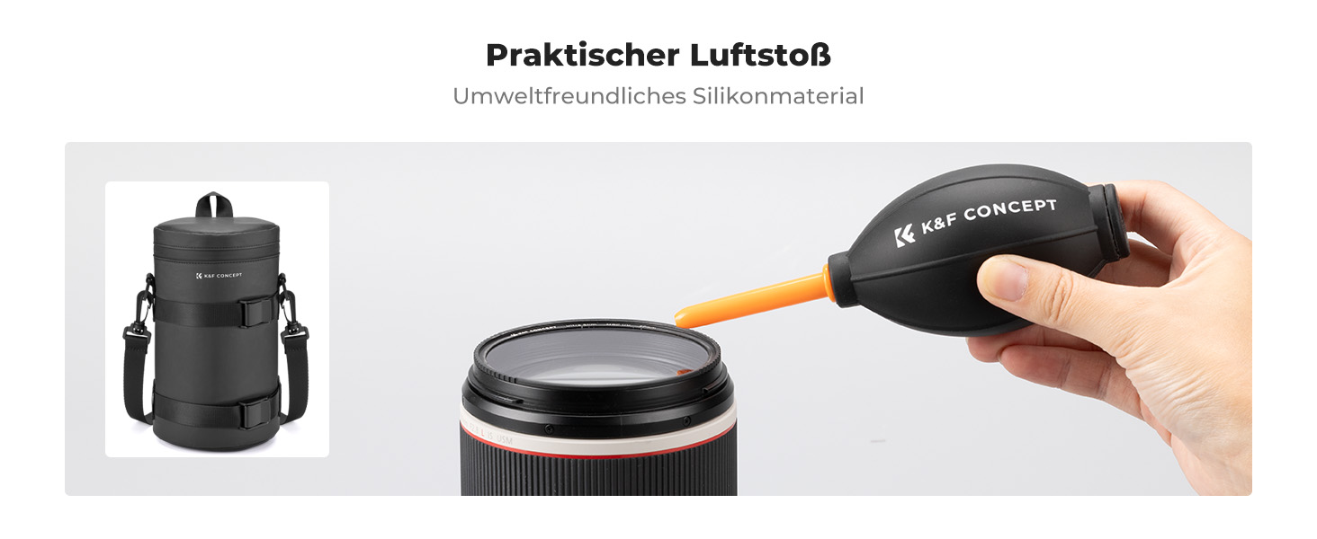 Чохол для об'єктива K&F Concept, водонепроникний, XL, для DSLR/SLR