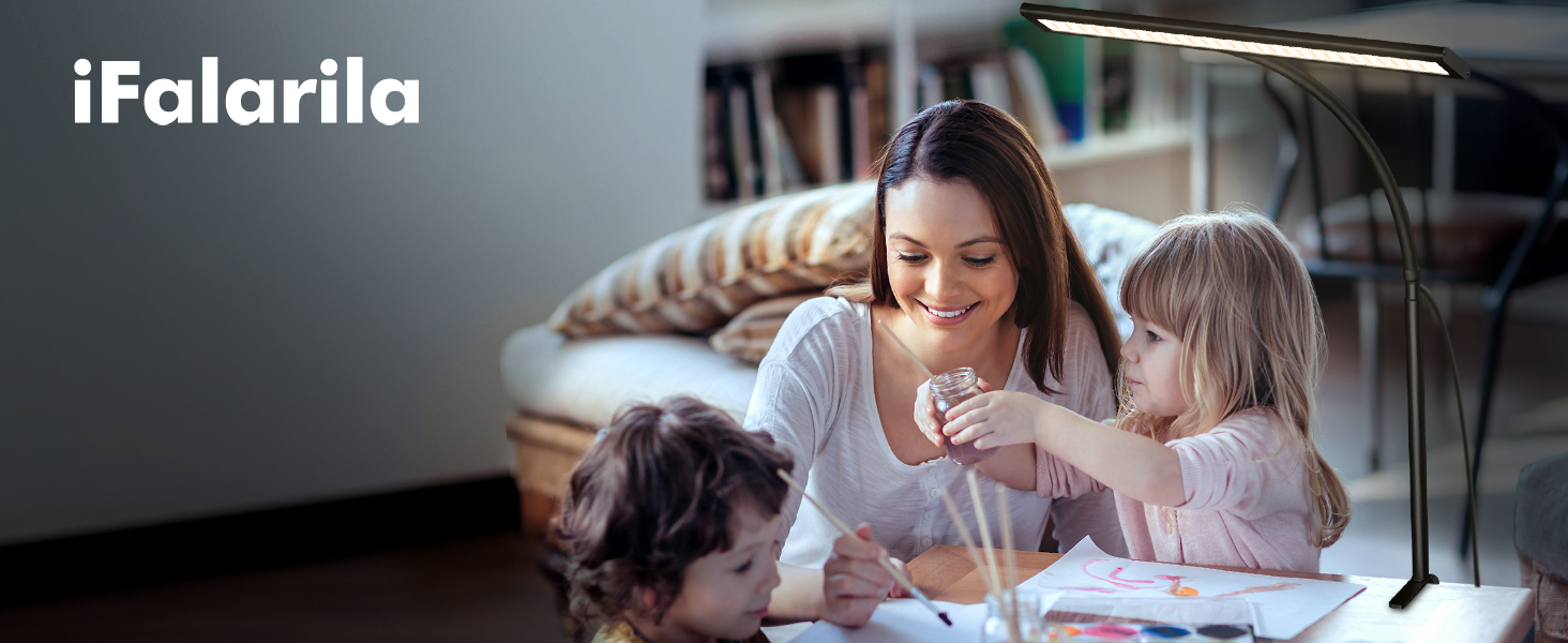 Настільна лампа 10W з регулюванням яскравості - 160 LED, USB-адаптер, 3 колірні температури, 10 рівнів яскравості, гнучкий 70см 