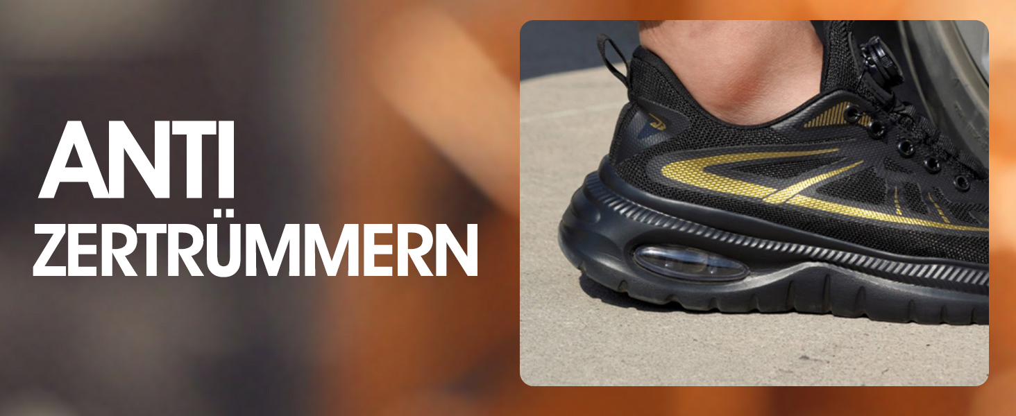 Черевики безпеки для чоловіків та жінок, робочі черевики, професійне взуття, черевики зі сталевим підноском, легкі робочі черевики, сірі, розмір 37-46 EU