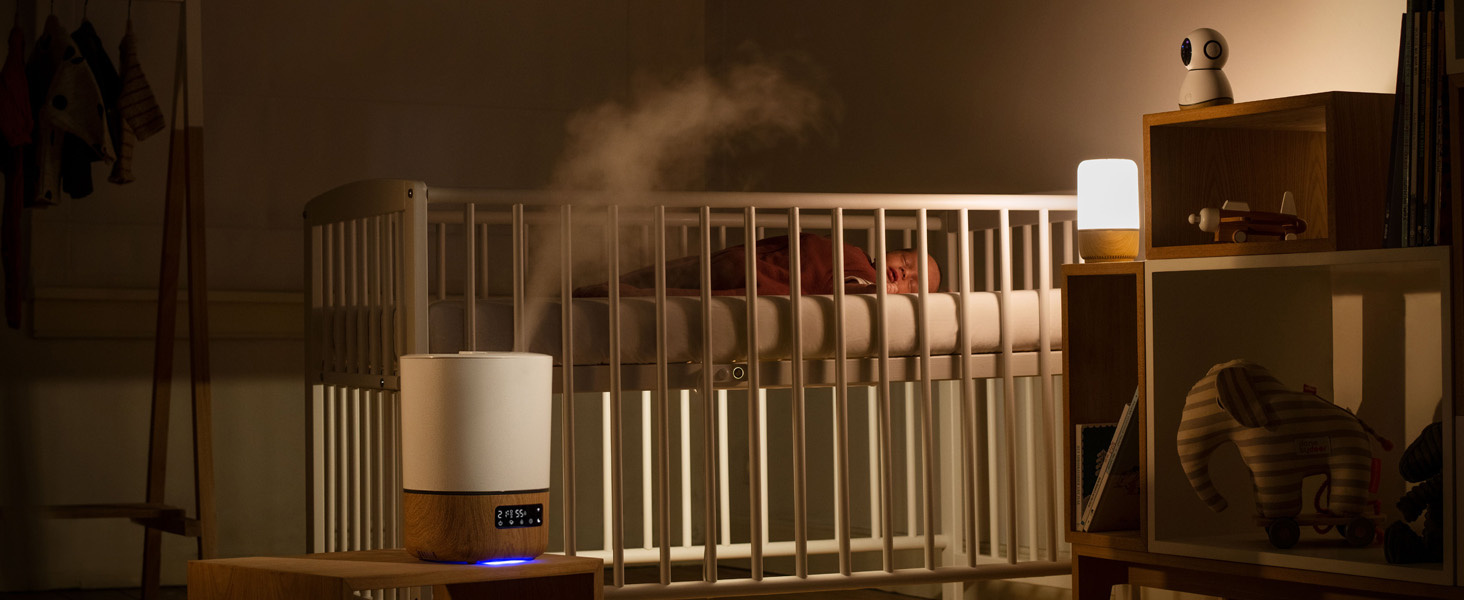 Небулайзер для дітей Maxi-Cosi Breathe з підтримкою Alexa та Google Assistant, інтелектуальний, з маслом, частина системи Connected Home