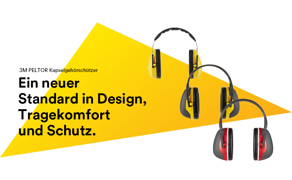 Навушники Peltor Optime I H510A - захист від шуму до 98 dB (SNR 27dB), жовті, 1 шт.