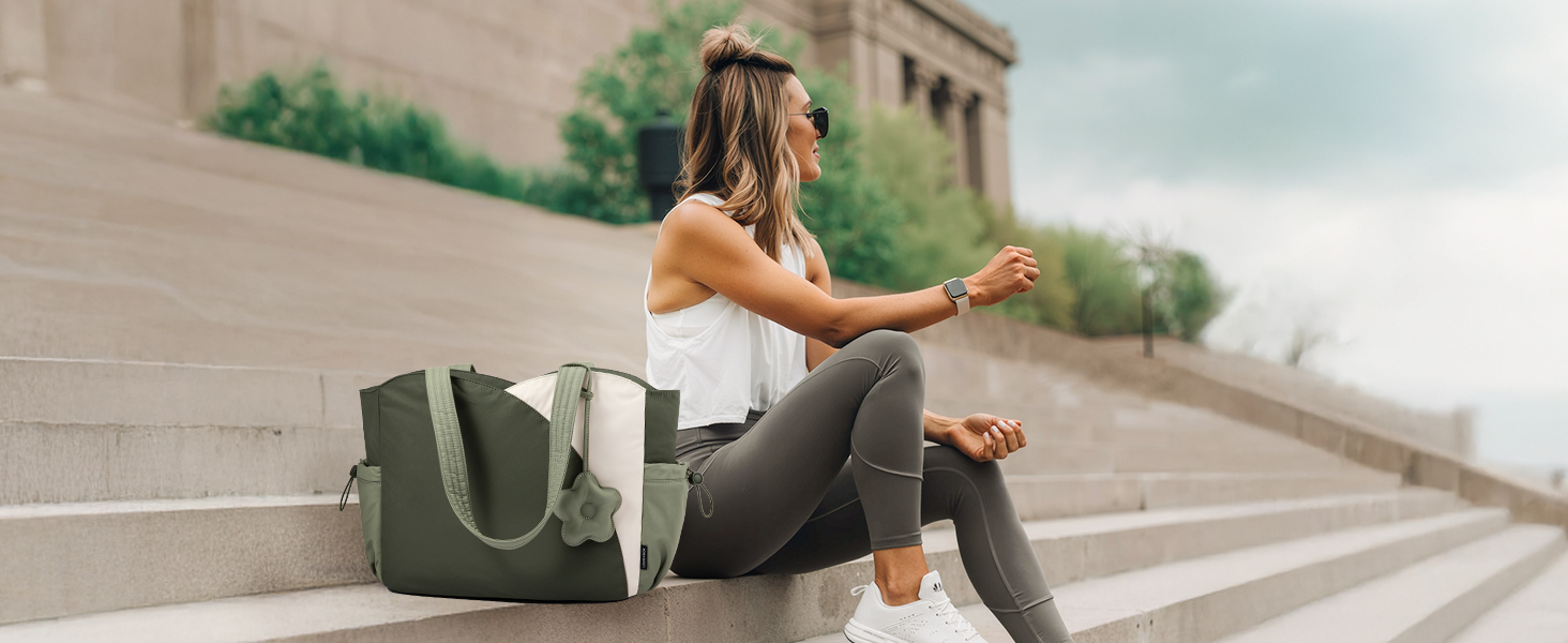 Сумка LOVEVOOK Shopper для жінок, велика сумка-тоут для ноутбука 15.6