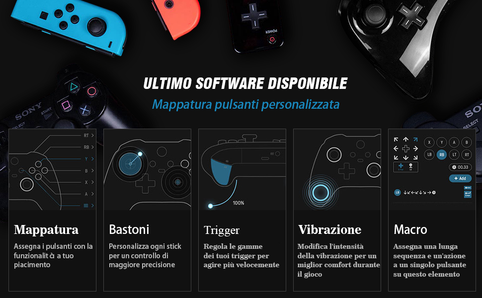 Бездротовий Bluetooth адаптер 8BitDo USB Wireless Adapter 2 для Windows 10, Switch, Android, Raspberry Pi, PS4/PS5, Xbox Series