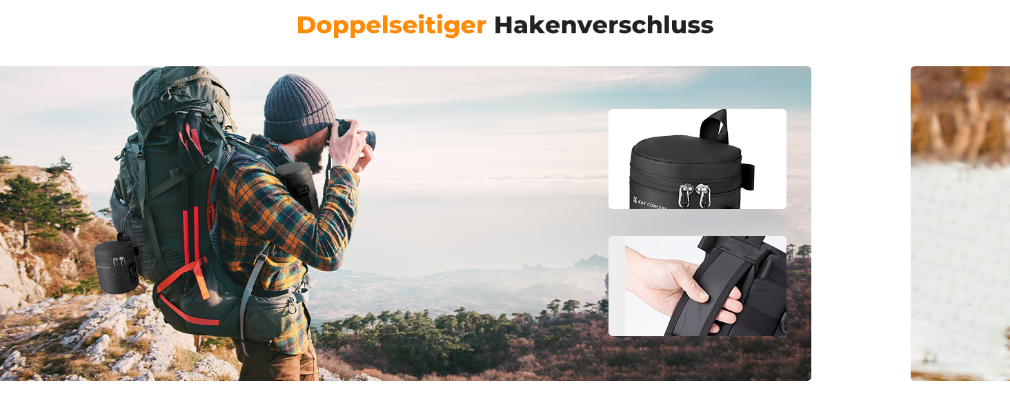 Чохол для об'єктива K&F Concept, водонепроникний, захисний, для DSLR/SLR об'єктивів