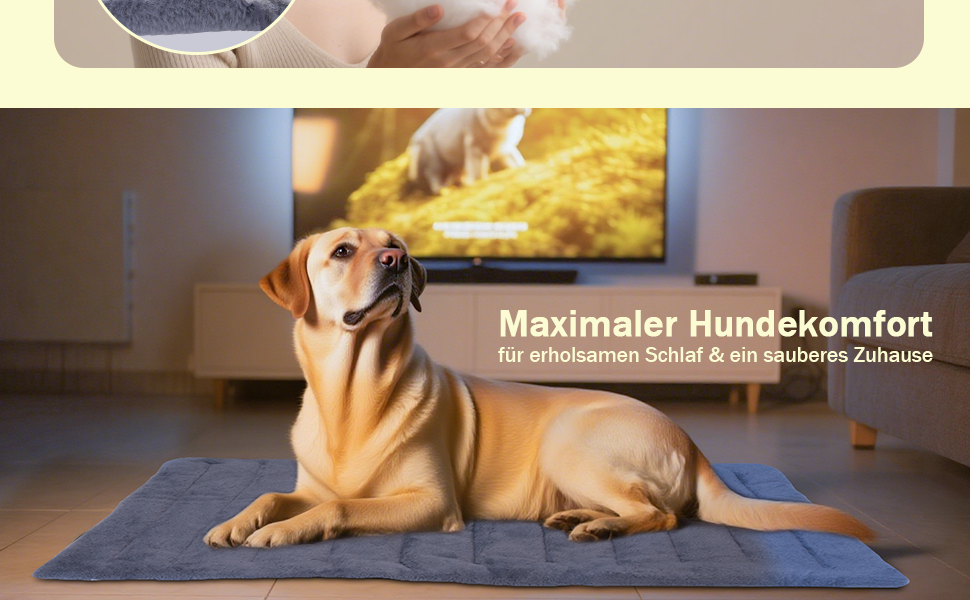 Килимок для тварин з підігрівом, літній охолоджуючий килимок, миючий, м'який, двосторонній, для собак та котів, самопідігріваючий, пухнастий, теплий, сірий