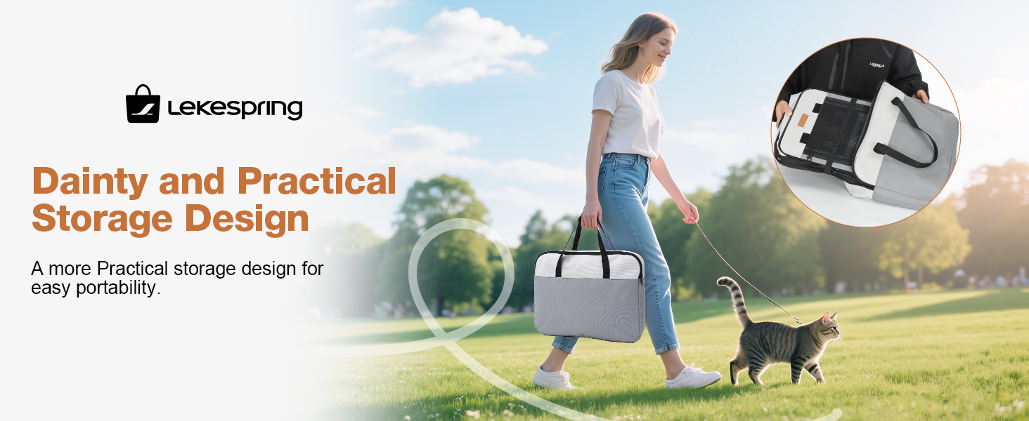 Складаний вольєр для цуценят та котів 120x40 см - 2-в-1, сірий та білий, для дому та вулиці, з сумкою для перенесення, для кошенят, цуценят та дрібних тварин