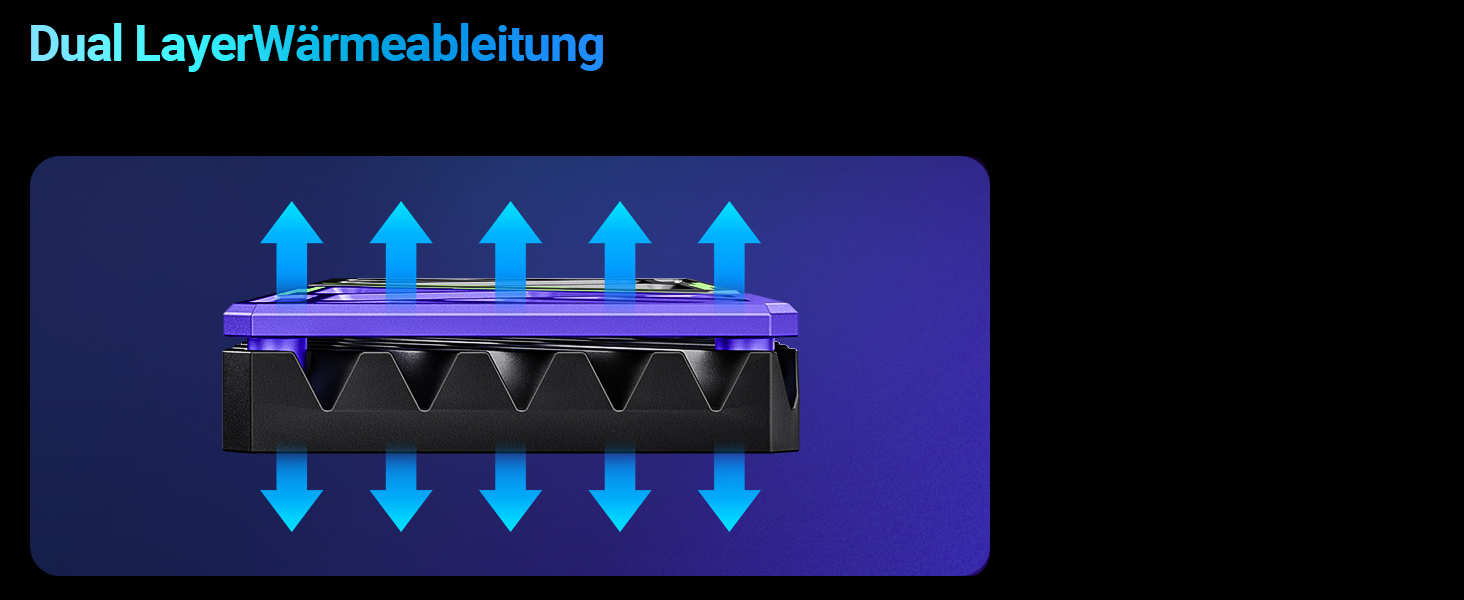 Радіатор охолодження для SSD M.2 JEYI, мідні ребра з алюмінієвою рамкою, пасивне охолодження, Finscold – 1.7 мм (Dazzcold006)