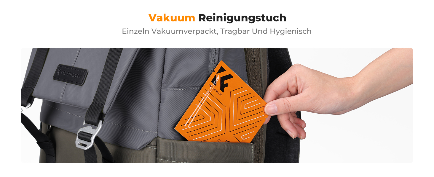 Набір для чищення об'єктивів K&F Concept 3-в-1: для фотоапаратів, об'єктивів, фільтрів, телефонів. Lenspen, щітка, повітряний насос, мікрофібра.