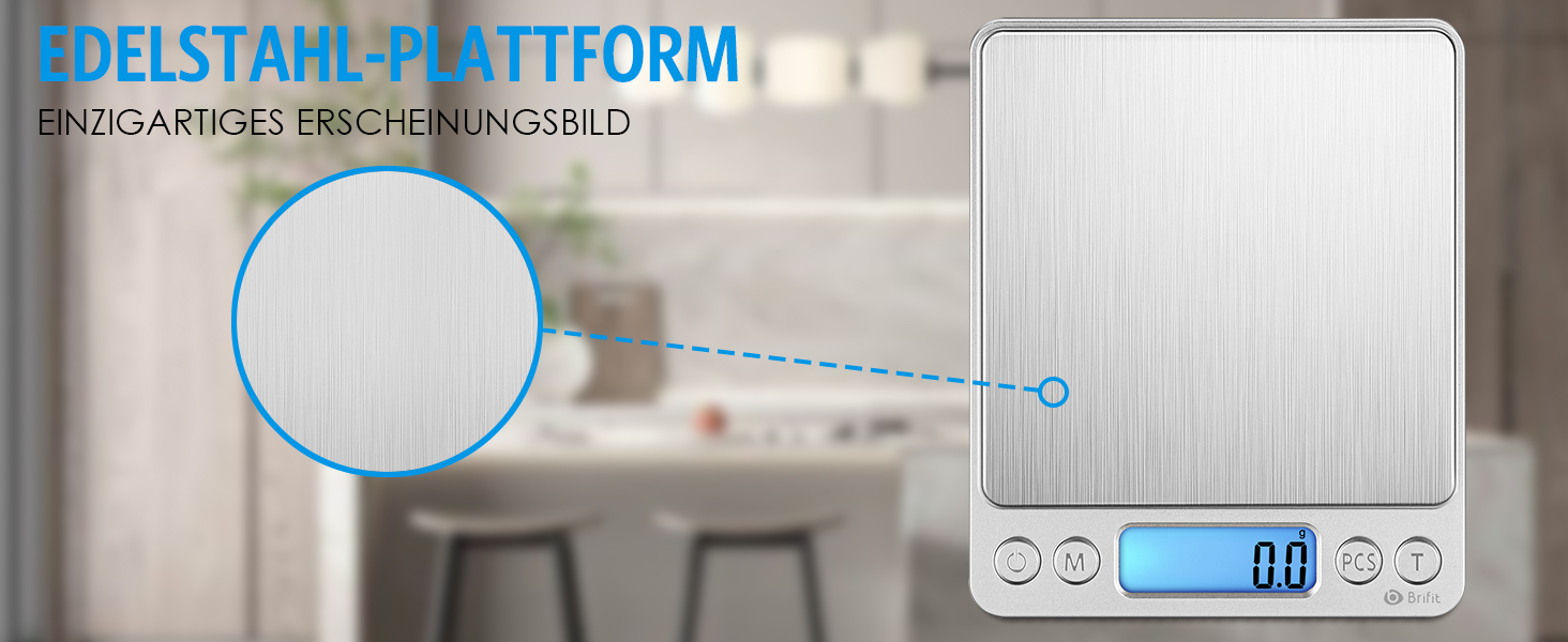 Електронні ваги AMIR 500г з точністю 0.01г: цифрові, для зважування, з функцією Tara, LCD-дисплей, конвертація одиниць, автоматичне вимкнення, сріблясті