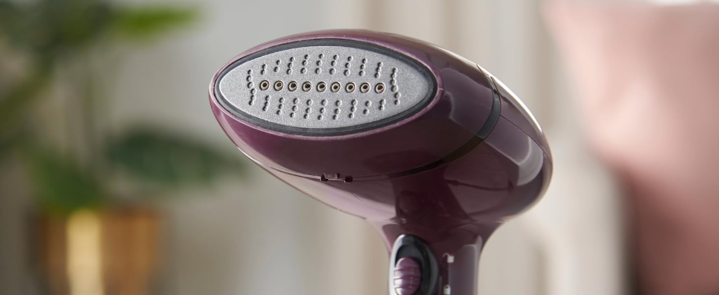 Відпарювач Russell Hobbs VacuSteam™ з технологією всмоктування: 1800 Вт, керамічна підошва, 200 мл резервуар, для всіх тканин