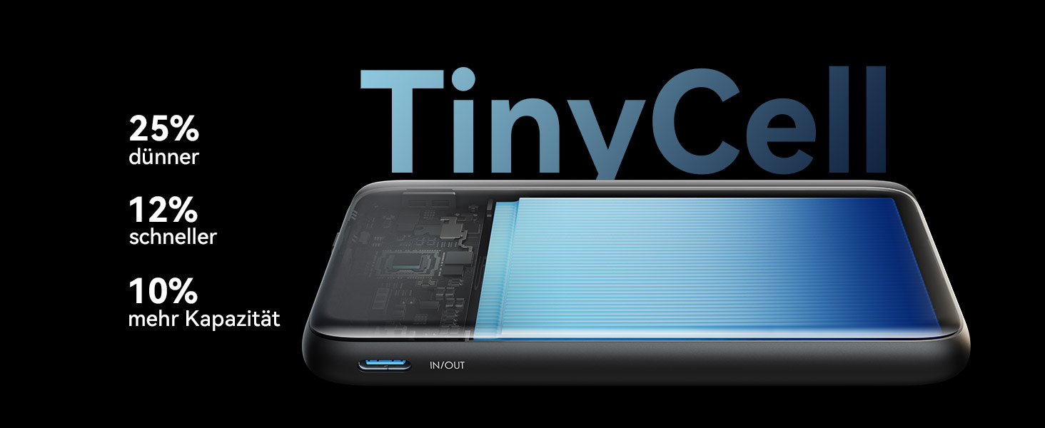 Power Bank INIU 5500mAh 20W з USB-C (вхід/вихід), магнітний акумулятор з підставкою для iPhone 16/15/14/13/12 Pro Max Mini, чорний