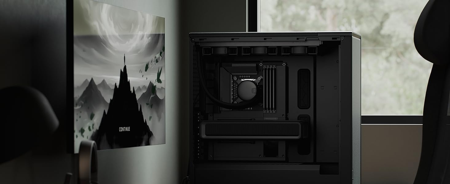 Корпус для ПК Fractal Design Meshify 2 White: Прозора бічна панель з загартованого скла, Mesh-панель, 3 вентилятори Momentum, підтримка ATX/mATX/ITX