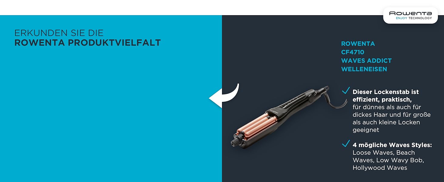 Випрямляч для волосся Rowenta Optiliss SF3210, керамічне покриття, 230°C, білий