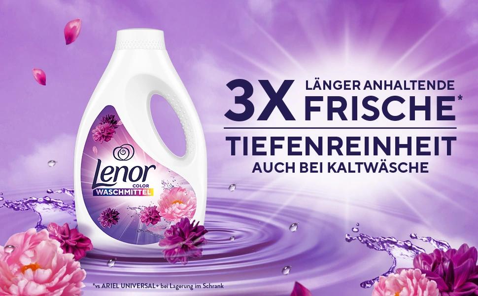 Рідкий пральний засіб Lenor Amethyst для прання білизни, 4.5 л (на 100 прань)