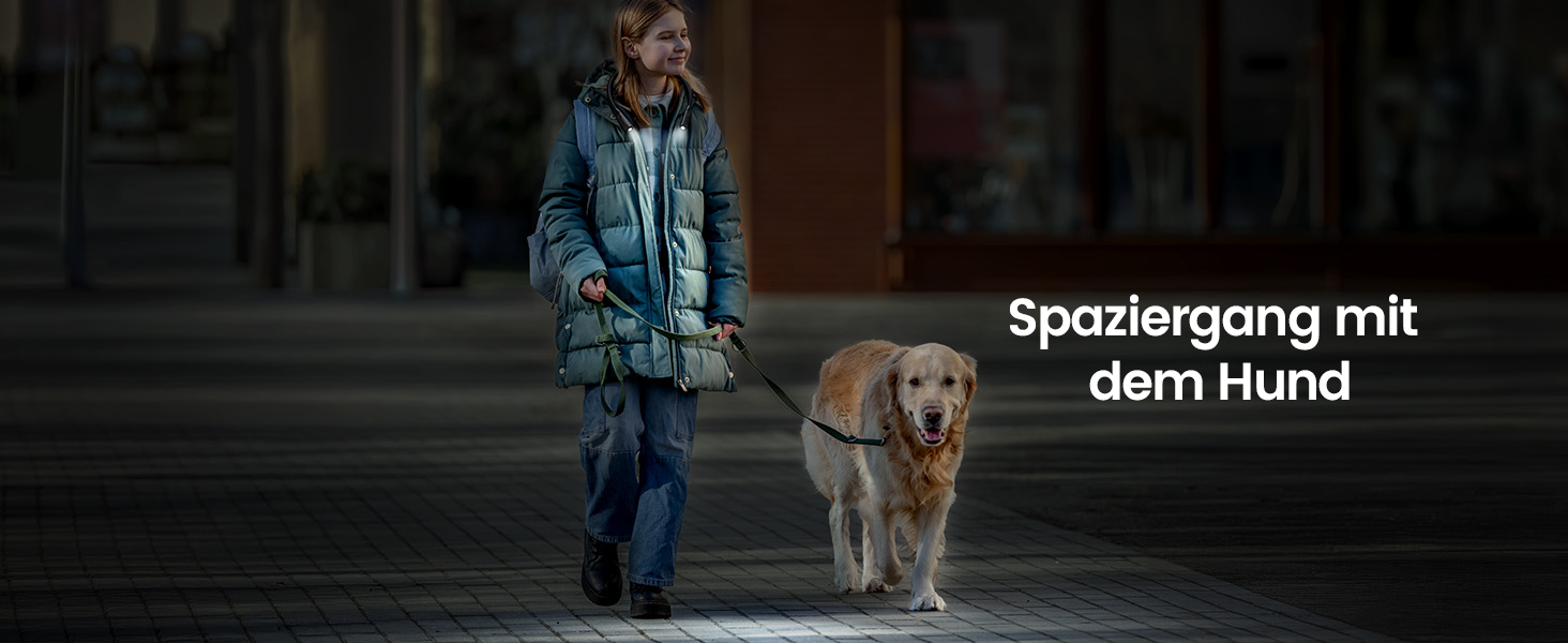 Glocusent Лампа для читання на шиї з 100 годин освітлення, захищає зір | Регульована колірна температура та 5 рівнів яскравості, легка лампа для ліжка, шиття, ремонту