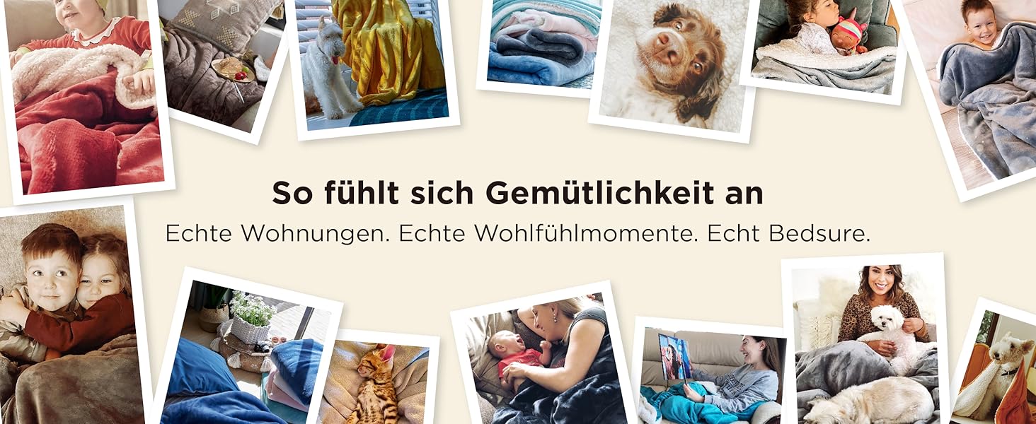 BEDSURE Плед з м'якого Sherpa, теплий вовняний плед - покривало на диван, пухнастий накид, товстий плед для дивану, подарунок для жінок, пухнастий домашній плед, сірий, 150x200 см, XL