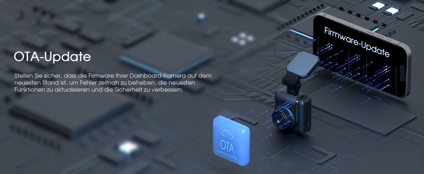 Відеореєстратор Auto WiFi 2K Mini з GPS, IPS-дисплеєм, нічним баченням та G-сенсором