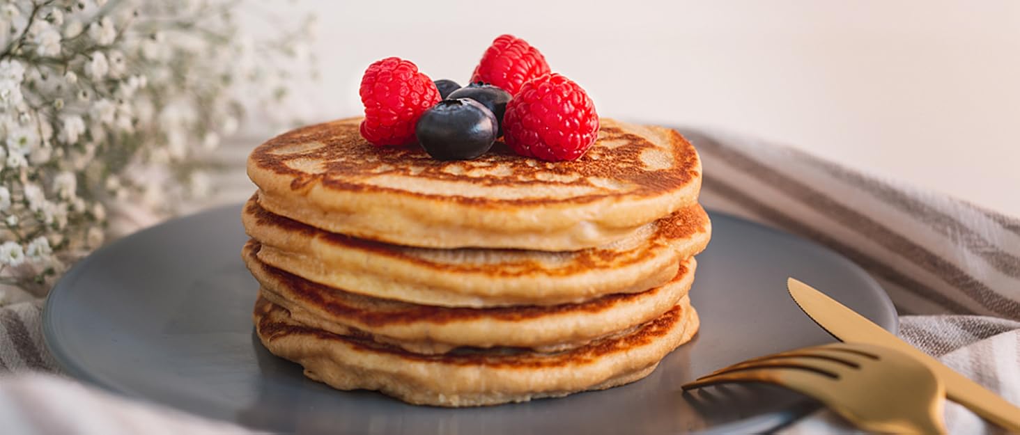 Пательня для млинців Smiley 7 отворів 26 см, антипригарна, для газової плити, чорна