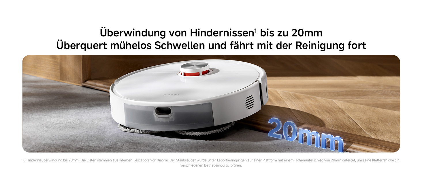 Робот-пилосос Xiaomi Vacuum S40 Pro з базою самоочищення, потужність всмоктування 10 000 Па