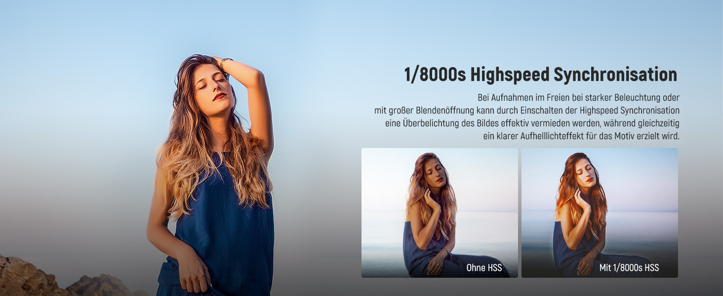 NEEWER Z880-C 2.4G 76W TTL Speedlite Flash для Canon з моделюючим світлом, швидким перемиканням та акумулятором 7.2V/3000mAh