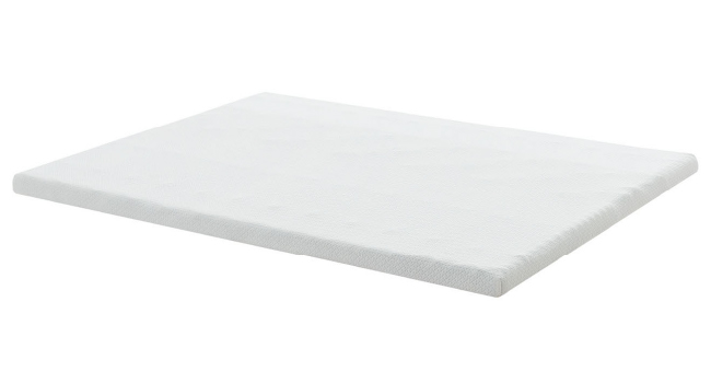 Juskys Topper 180x200 cm Memory Foam Topper, 7-Zone Orthopedic & Breathable, 7cm Height, H2 - H3 Firmness, Washable Cover - Mattress Topper, Mattress Pad