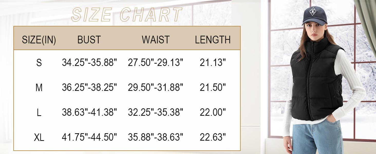 Жіноча жилетка Fengbay Reitweste: безрукавна, з коміром-стійкою, легка, стьобана, з утеплювачем, для осені та зими, чорна, розмір M