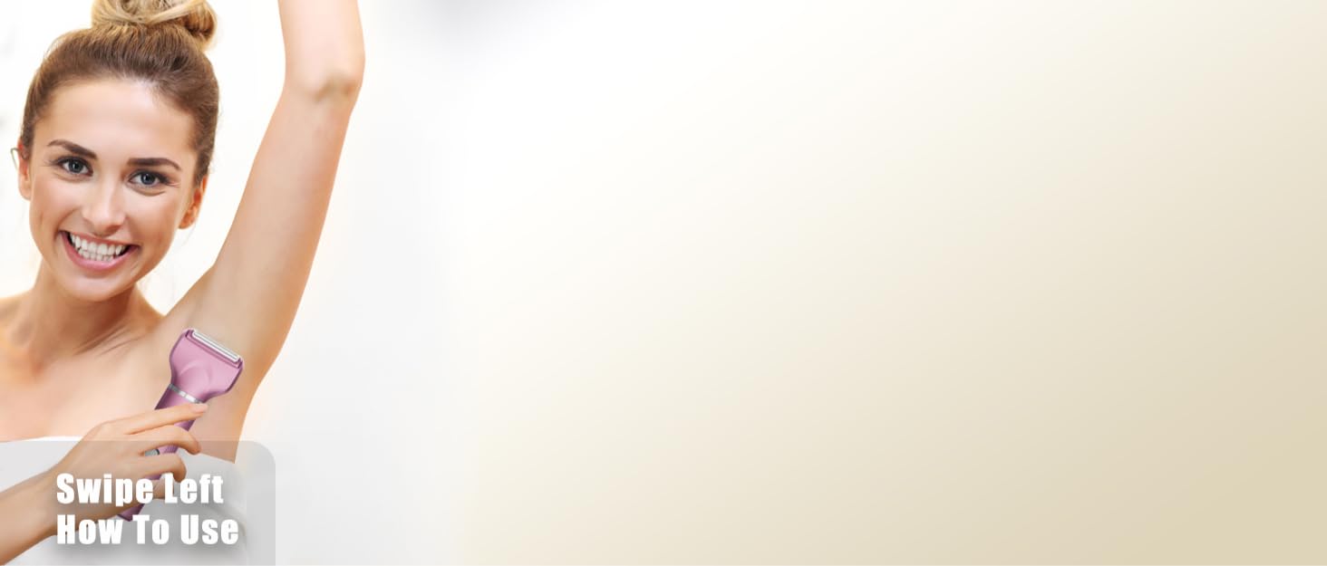 Електричний жіночий набір для гоління: багатофункціональний, для тіла, зони бікіні, USB-C, з чохлом (Рожевий)