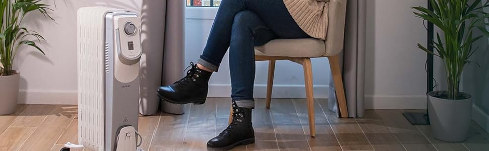 Масляний радіатор Cecotec ReadyWarm 11000 Space 360º Black – 2500 Вт, 11 секцій, 3 режими, для кімнат до 28 м²