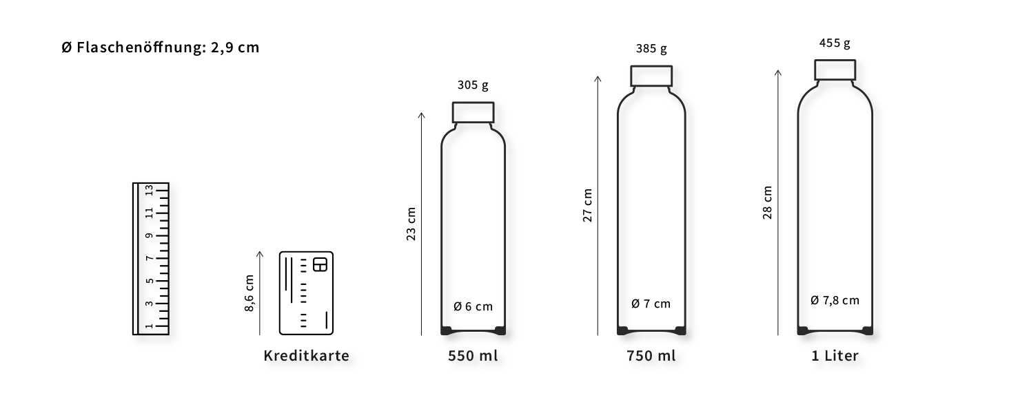 Скляна пляшка для води spottle 1 л, чорна, з металевою кришкою, для газованих напоїв, зручна та герметична, підходить для посудомийної машини