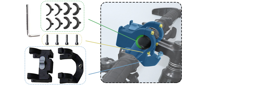 Складаний велосипедний кошик COFIT, знімний багатоцільовий кошик для велосипеда, для тварин, покупок, поїздок, кемпінгу та відпочинку на природі (Чорний)
