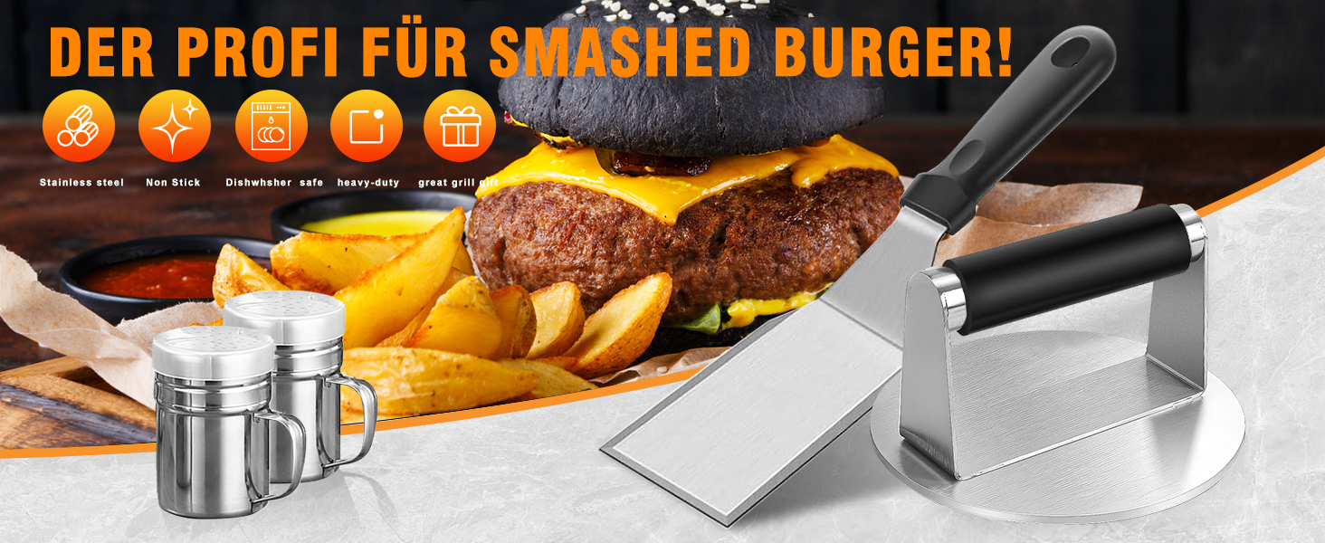 Набір гриль-посуду 19 предметів: аксесуари для гриля, BBQ, прес для бургерів, лопатка, дзвоник, аксесуари для тепаньякі та Blackstone Grill