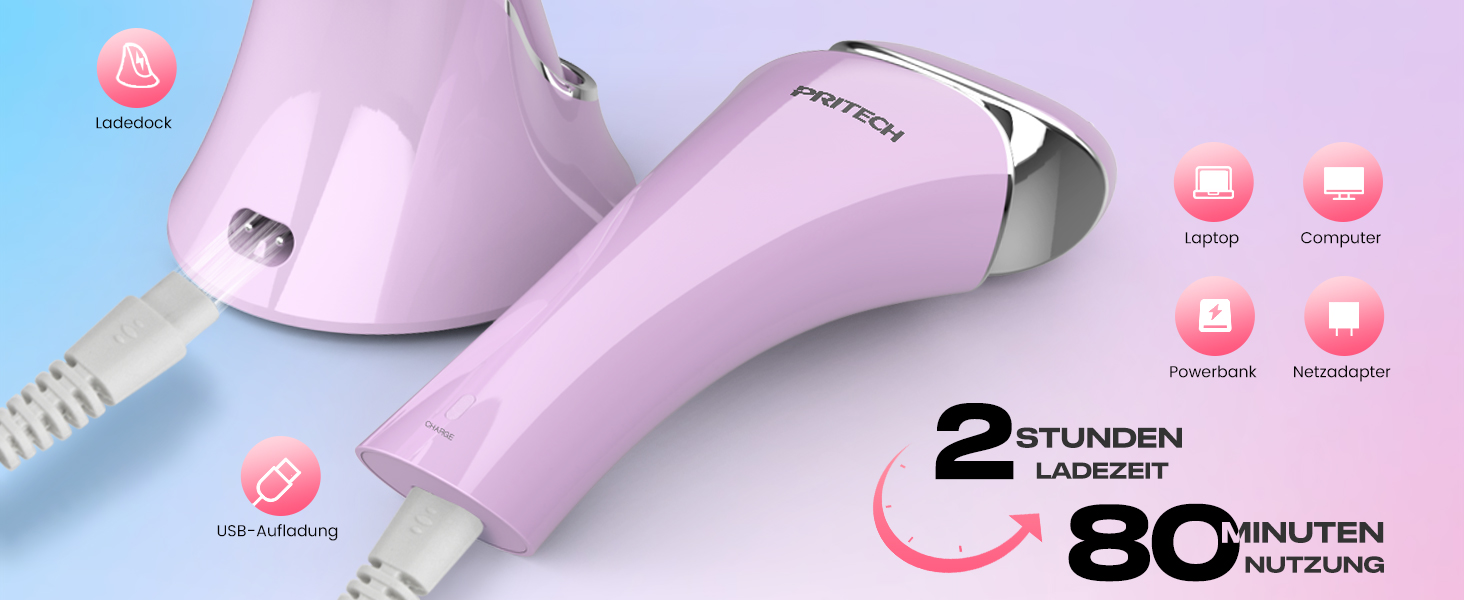 Електричний жіночий епілятор: тример для бікіні та тіла, бездротовий, для ніг та під пахви, мокрий/сухий, світло-фіолетовий