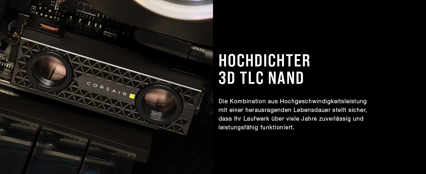 SSD Corsair MP700 PRO 4TB M.2 PCIe Gen5 x4 NVMe 2.0 з водоблоком Hydro X - 11700 MB/s