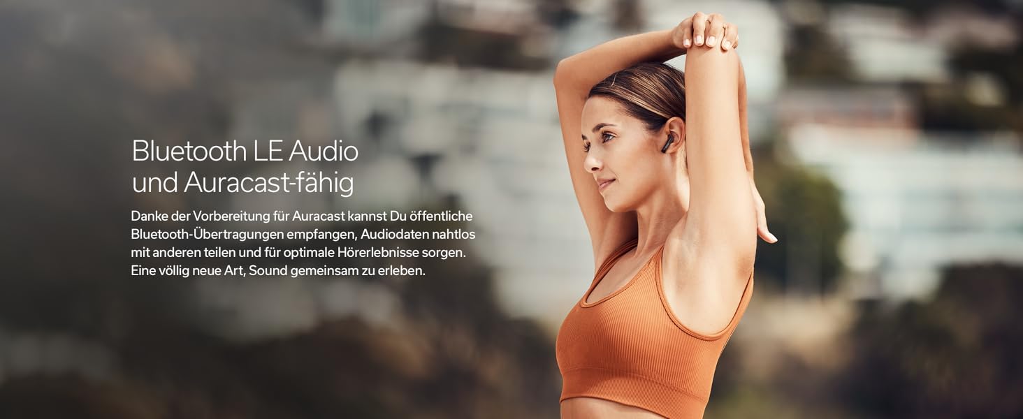 Бездротові навушники Denon AH-C500W - білі, Bluetooth, з мікрофоном, водостійкі