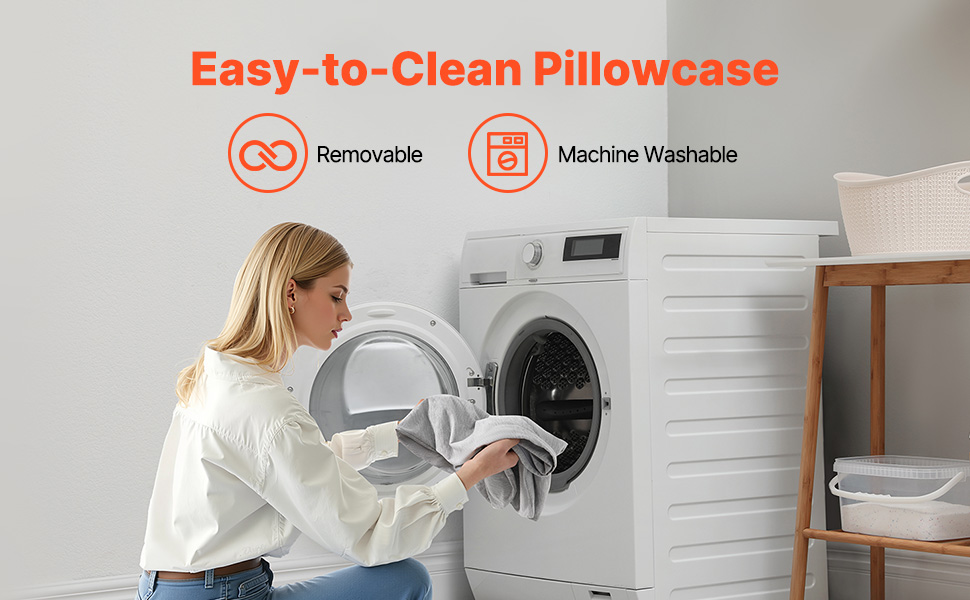 Подушка для вагітних VEVOR C-подібної форми, 133x63x21 см. Підтримка спини, живота, стегон та ніг. Знімний та пральний чохол.