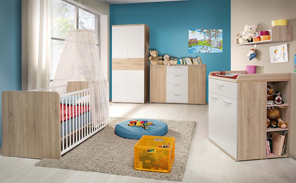 Forte WINNIE 2-türiger Kleiderschrank