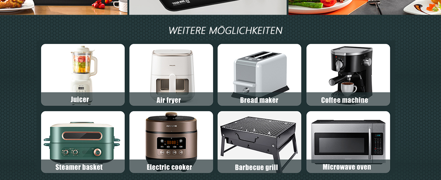 Термостійкий килимок під фритюрницю, термостійкий килимок з силікону для кухонних стільниць, захист стільниці, неслизький та водонепроникний (срібний, 60x40 см)