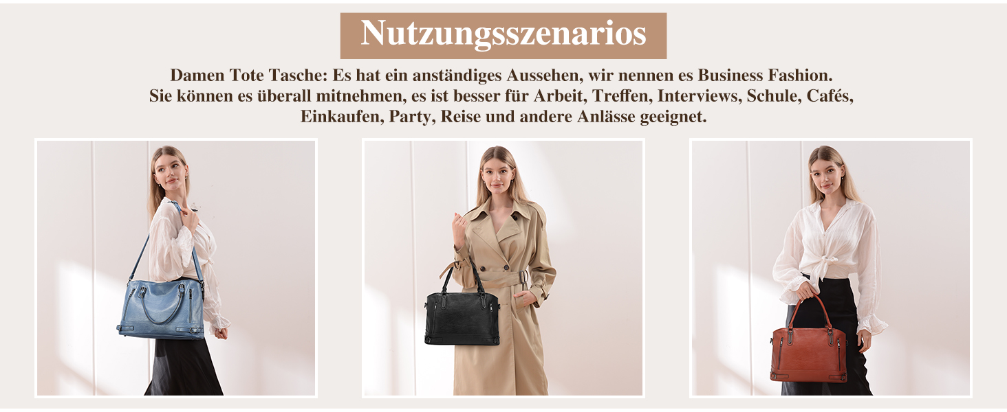 Сумка жіноча VINBAGGE PU шкіра шопер Vintage чорна для офісу та щодня