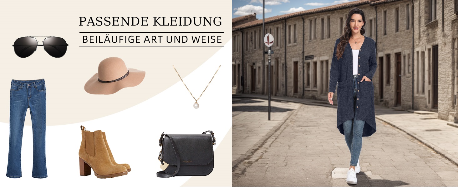 Кардиган жіночий Grecerelle, довгий, легкий, чорний, з ґудзиками та V-подібним вирізом